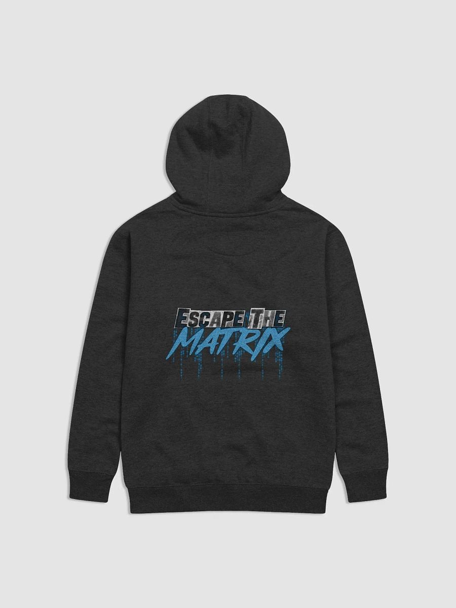 'ESCAPE THE MATRIX' Hoodie Blue product image (2)