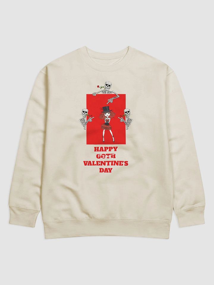 Happy Goth Valentine's Day Sweatshirt product image (2)