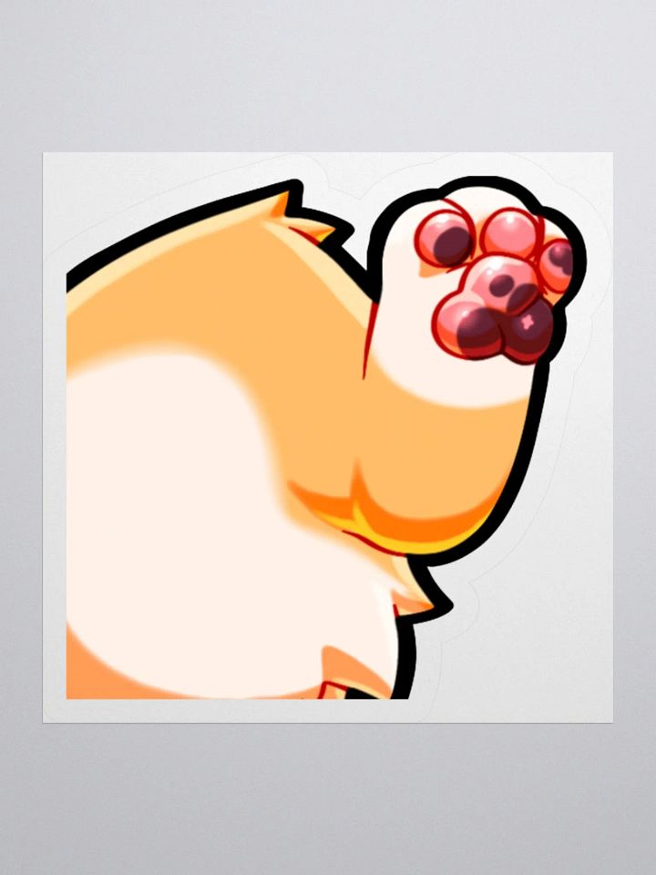 corgLEGGY STICKER product image (1)