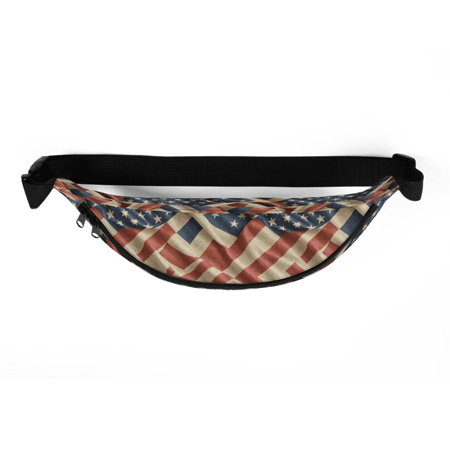 Patriotic Courage All-Over Fanny Pack product image (9)
