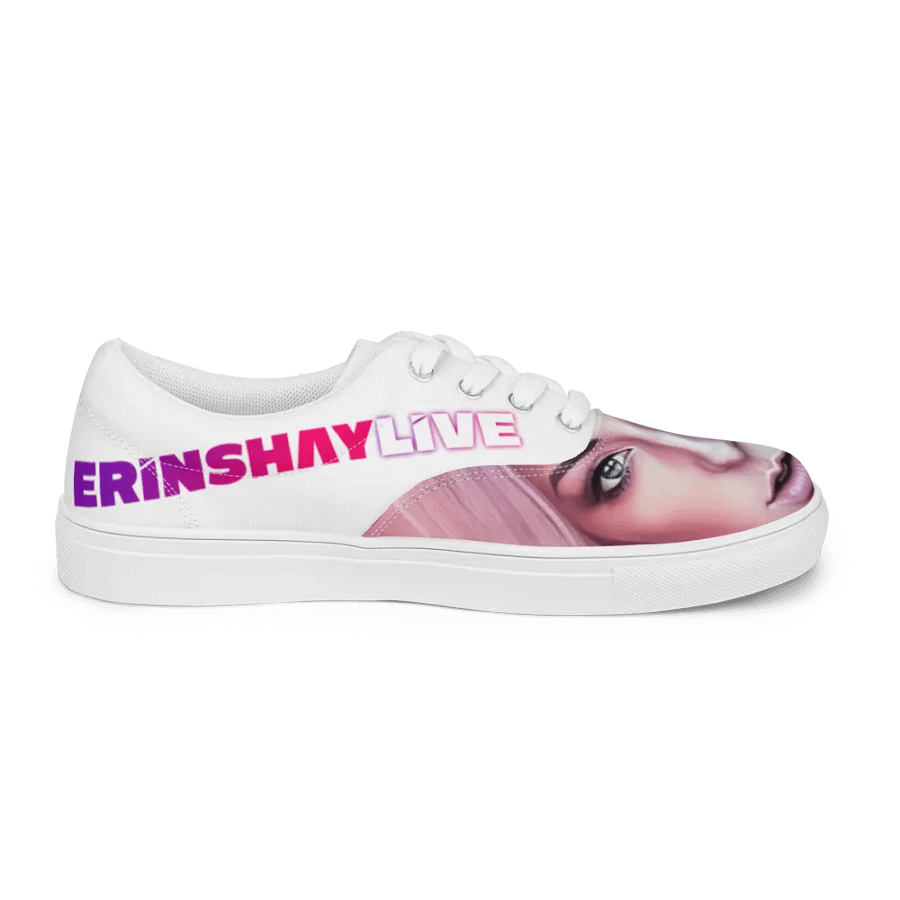 ErinShayLive - Woman's lace up canvas shoes product image (10)