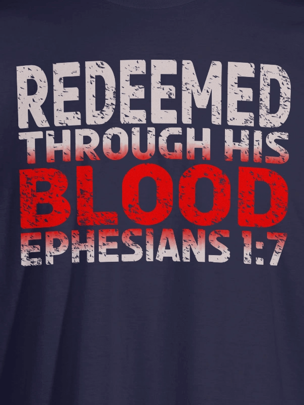 Redeemed Through His Blood T-Shirt product image (14)