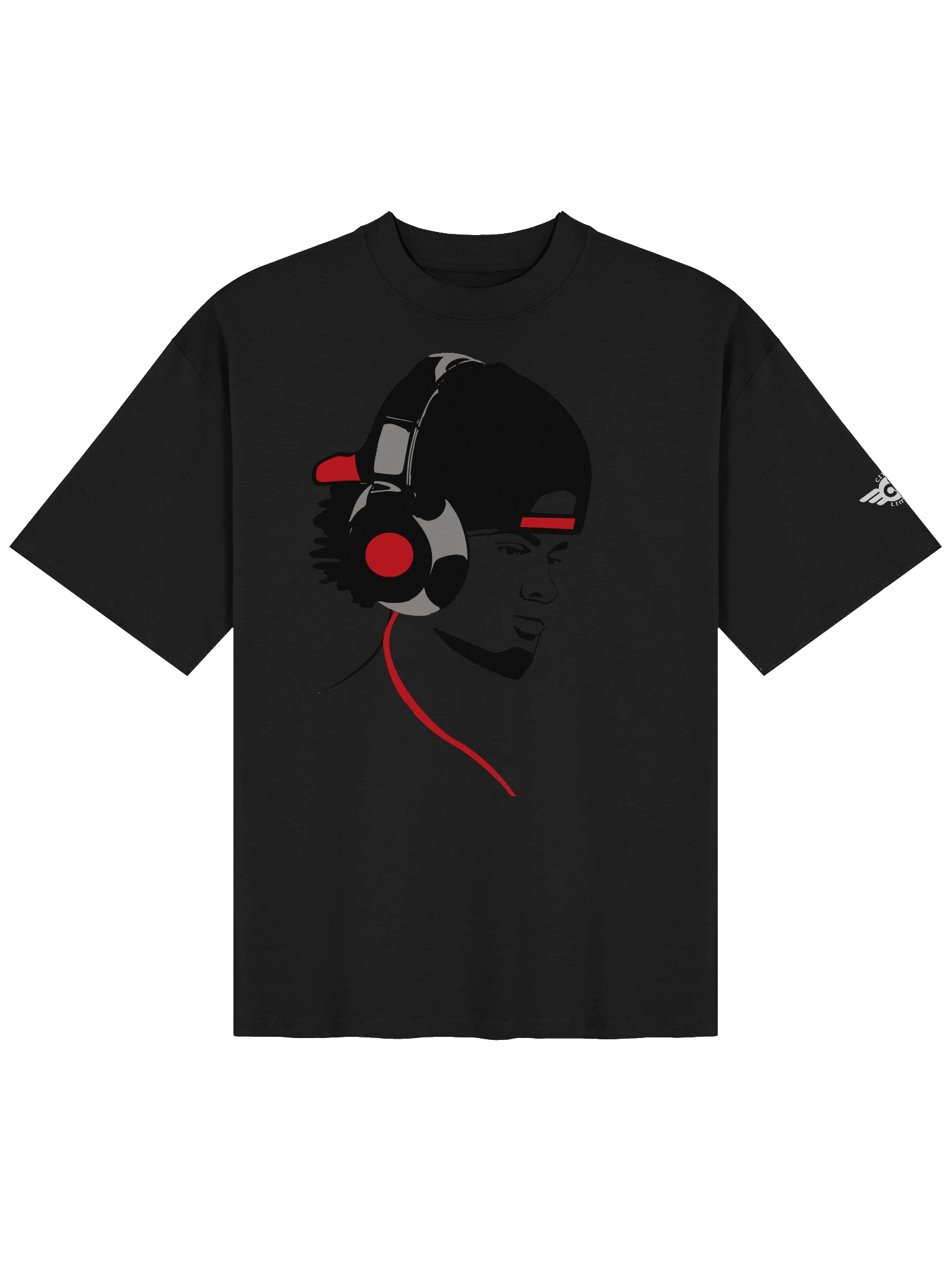 Hip-Hop Head Black product image (1)