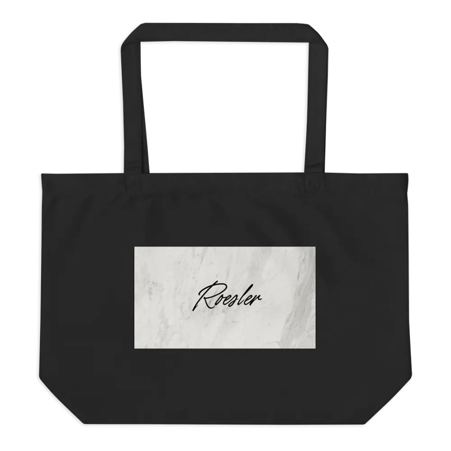 Marble-Textured ROESLER Tote Bag product image (2)