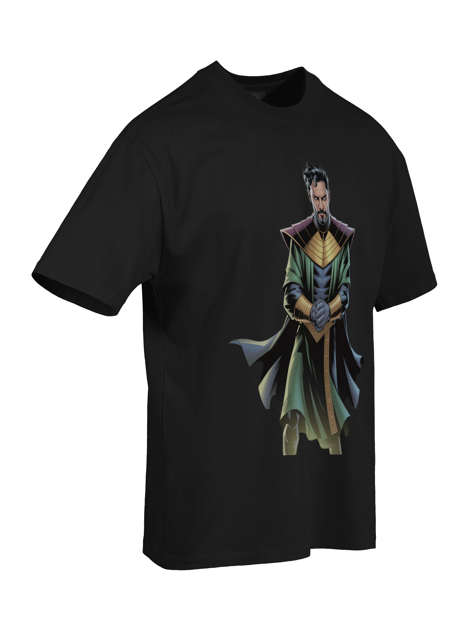 Demon's Dominion: Ra’s Al Ghul Inspired Oversized Faded T-Shirt product image (8)