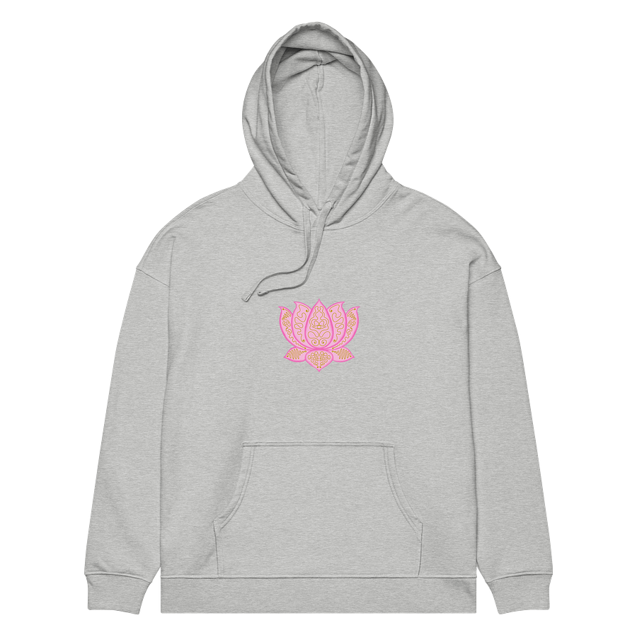 Golden Lotus Organic Hoodie product image (2)