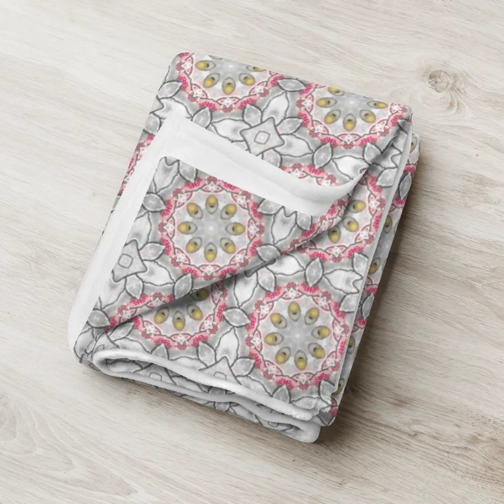 Serene Bird and Blossom Pattern Blanket product image (18)