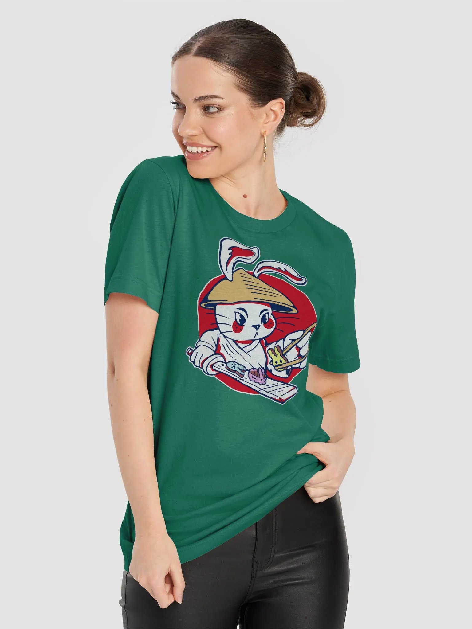 Samurai Rabbit Premium T-shirt product image (8)