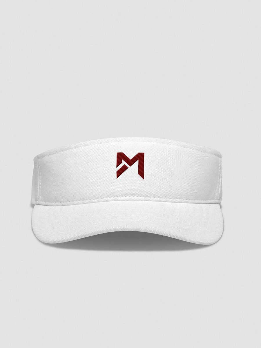 Maroon Logo Visor product image (7)