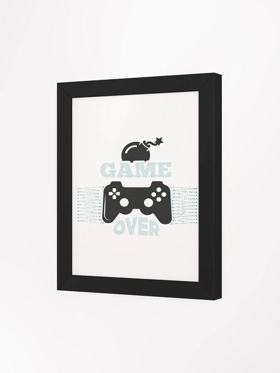 Game Over Controller Framed Poster product image (15)