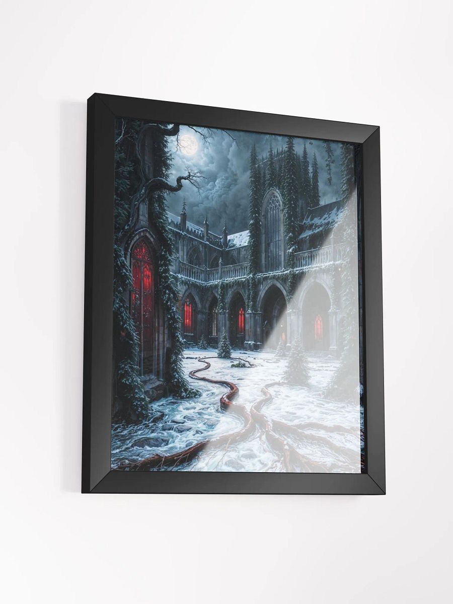 Gothic Courtyard Framed Poster product image (14)