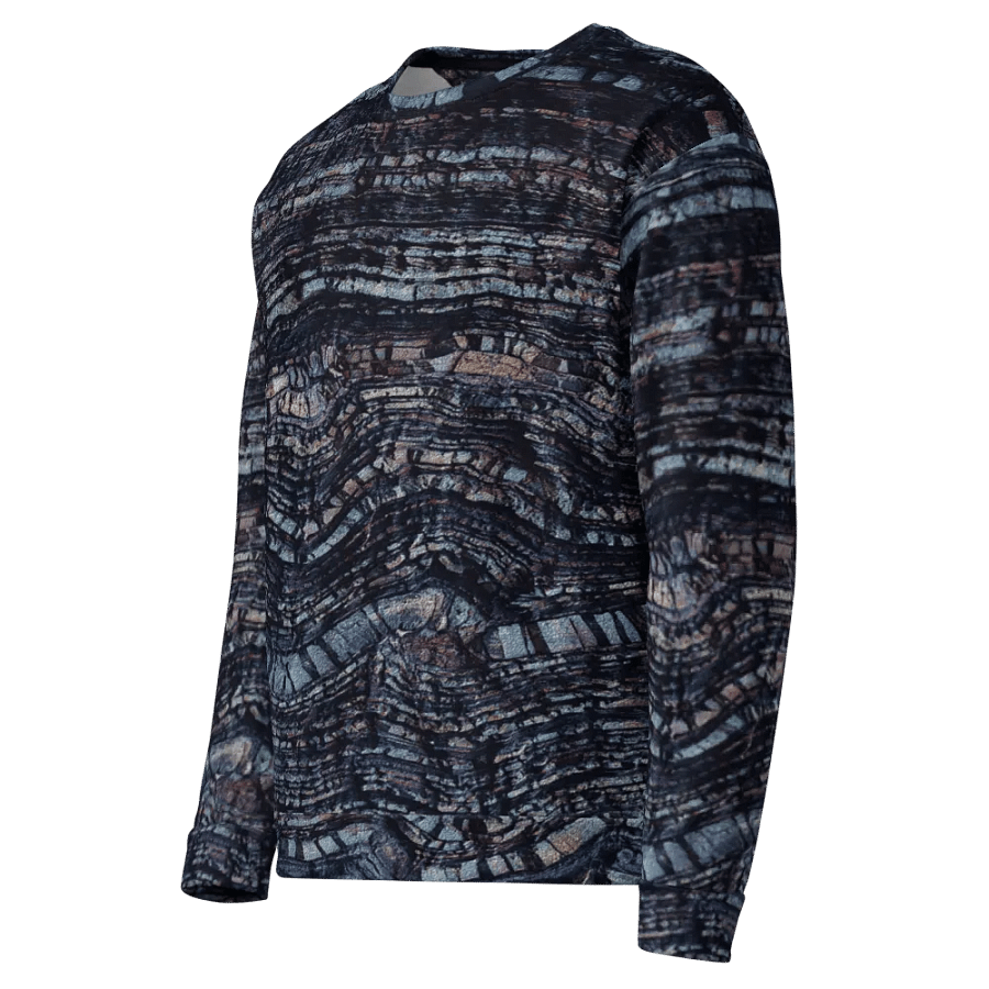 Dark Blue Stone Texture Sweatshirt product image (6)