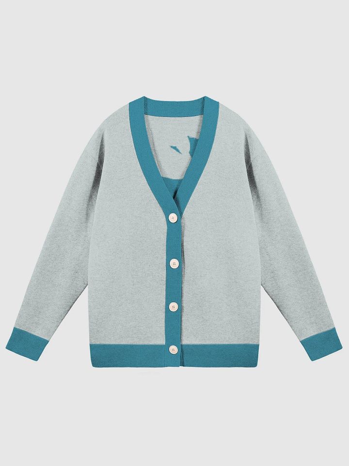 KawaiKitten Icy Cat Knitted Cardigan product image (2)