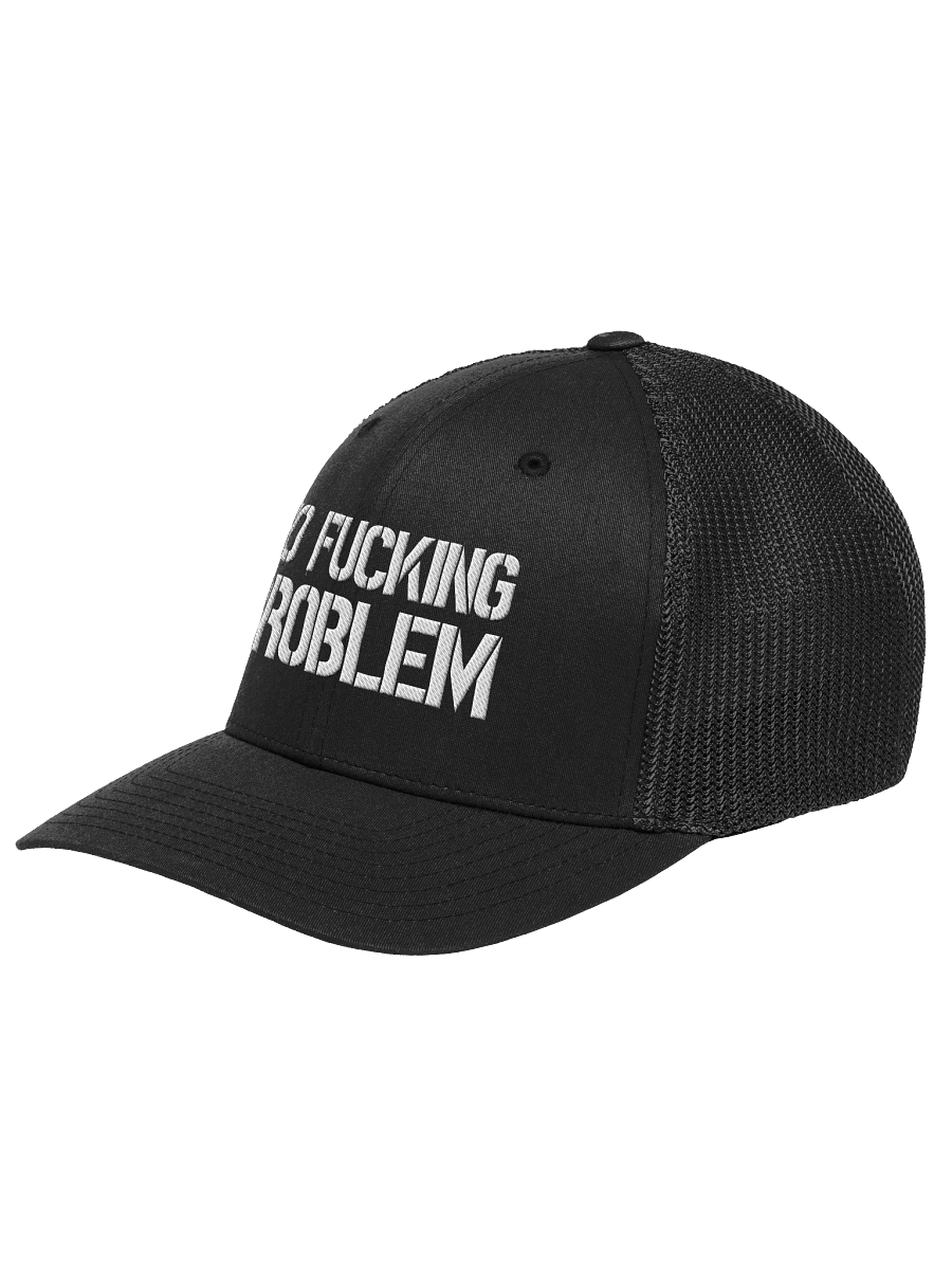 No Fucking Problem Mesh Flexfit Hat product image (6)