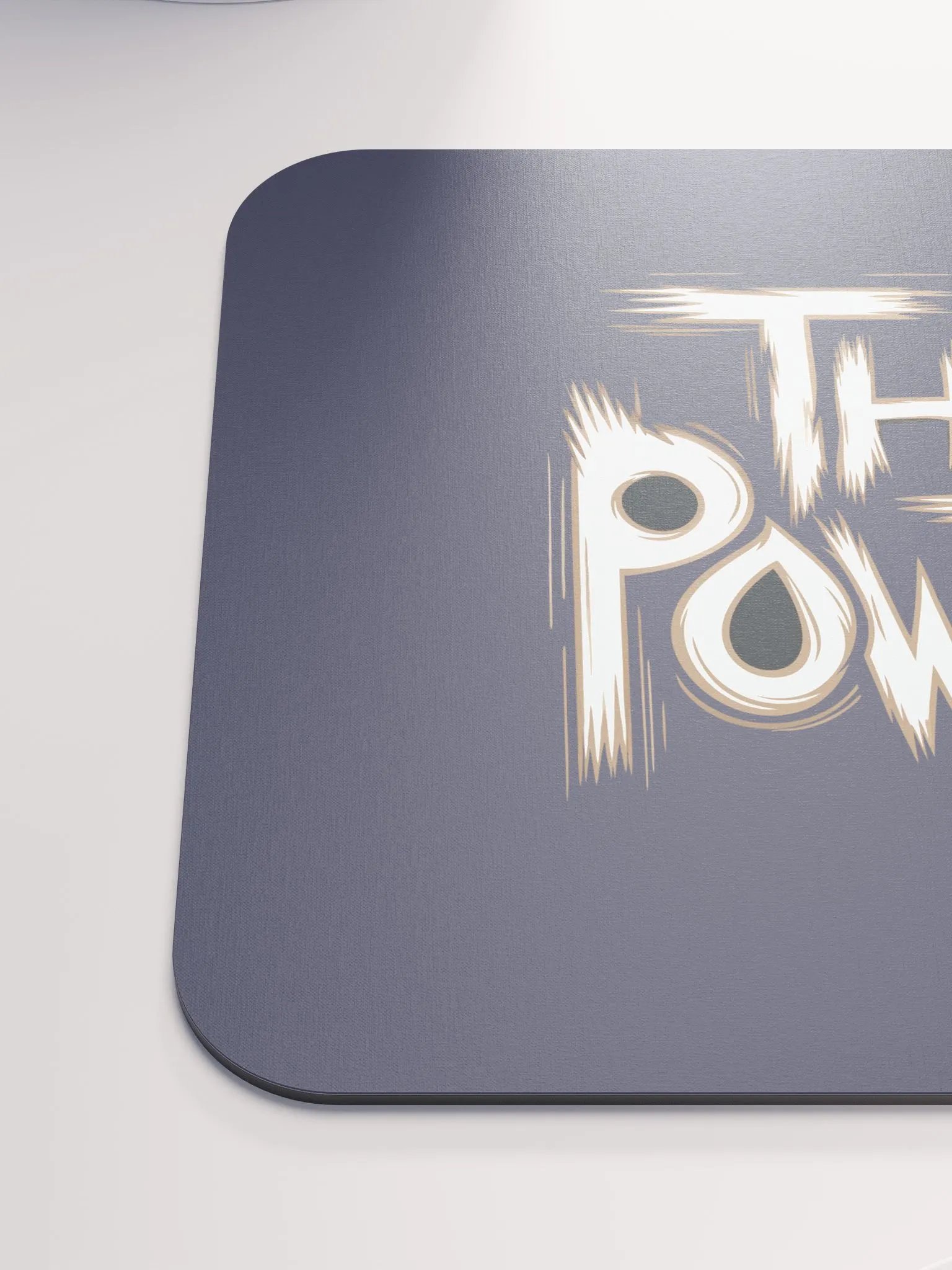 The Power Navy color Classic Mouse Pad product image (6)