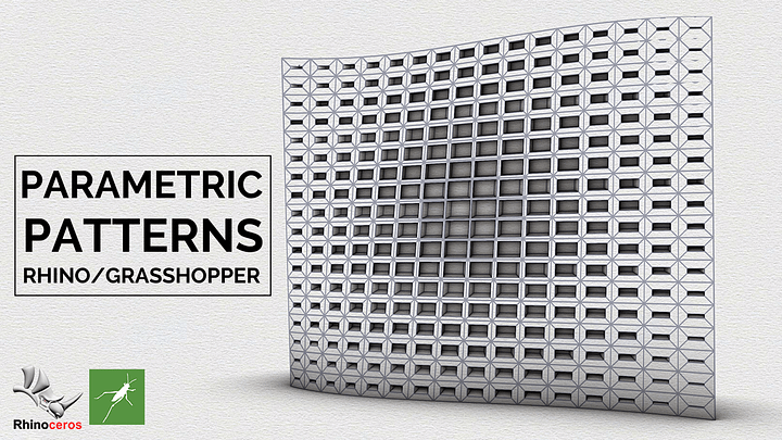 Parametric Architectural Pattern Design Grasshopper Rhino Files Download product image (1)