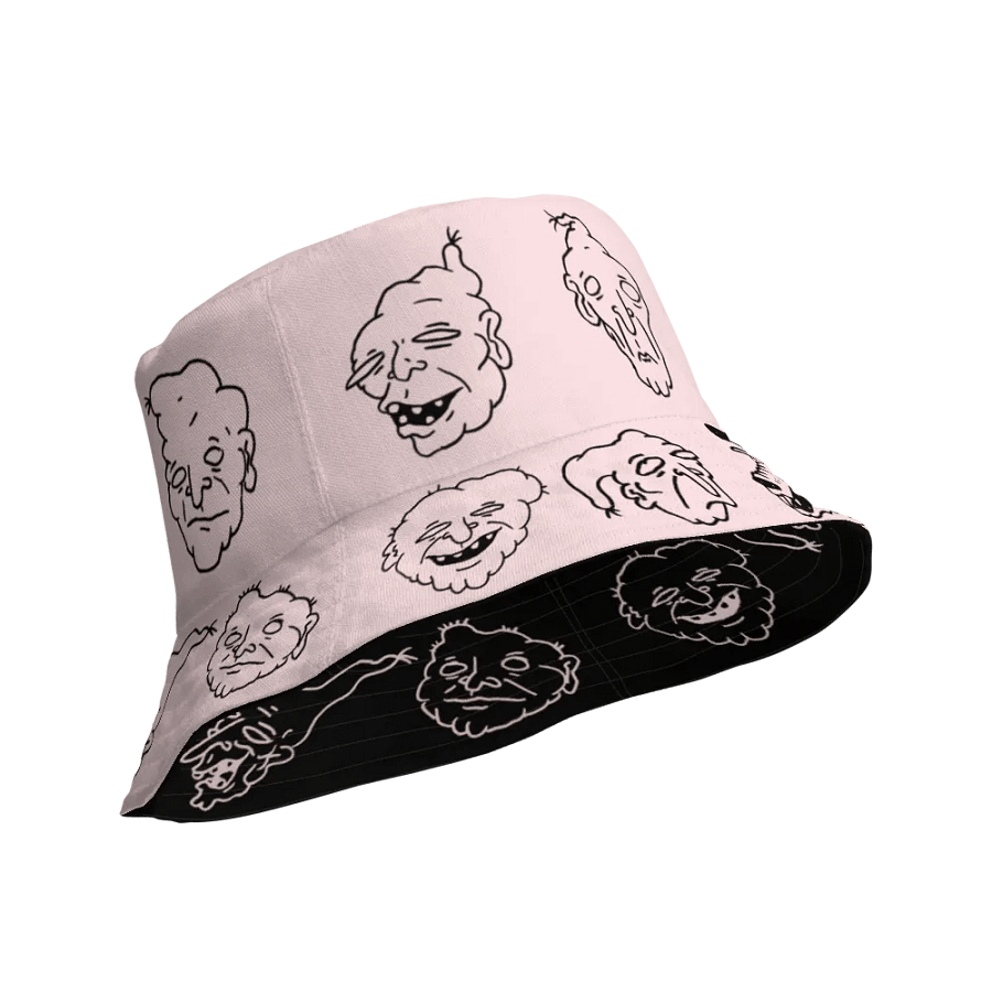 DOODLE BUCKET (PINK REVERSABLE) product image (5)