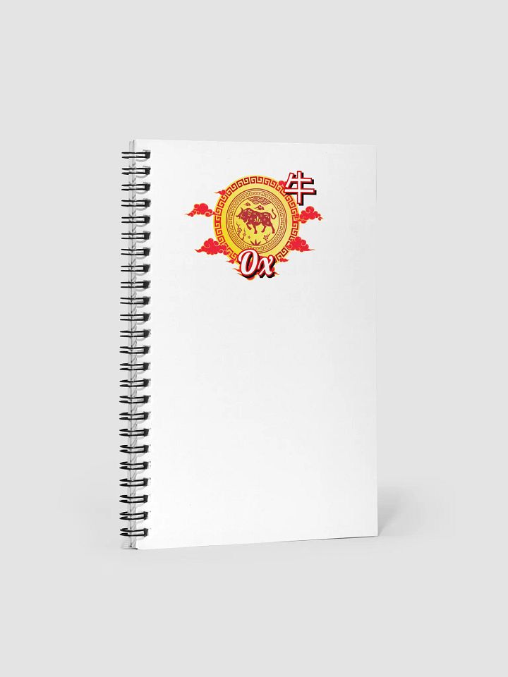 Ox - Chinese Zodiac Notebook product image (1)
