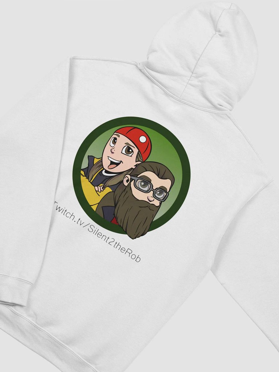 Silent Twitch logo Hoodie Light Color product image (28)