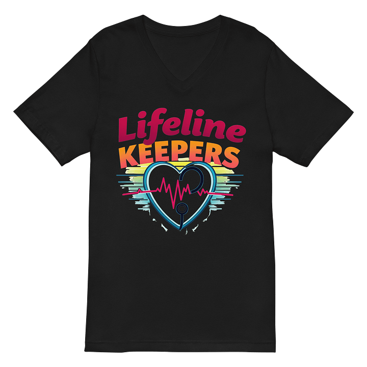 Heartbeat Healer V-Neck Tee product image (3)
