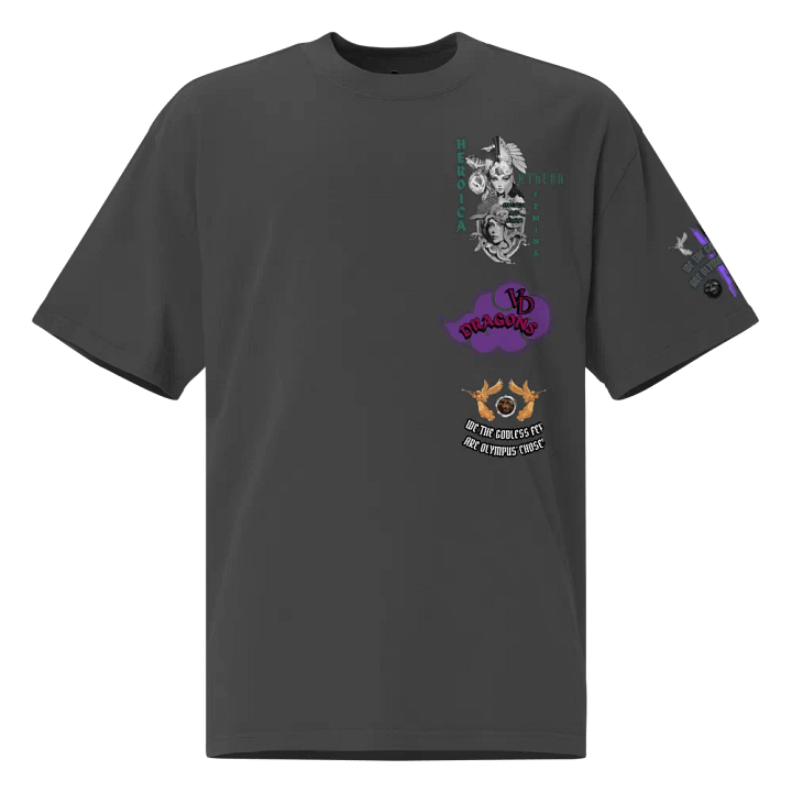 THE GODDESS OF WISDOM OVERSIZED TEE product image (1)