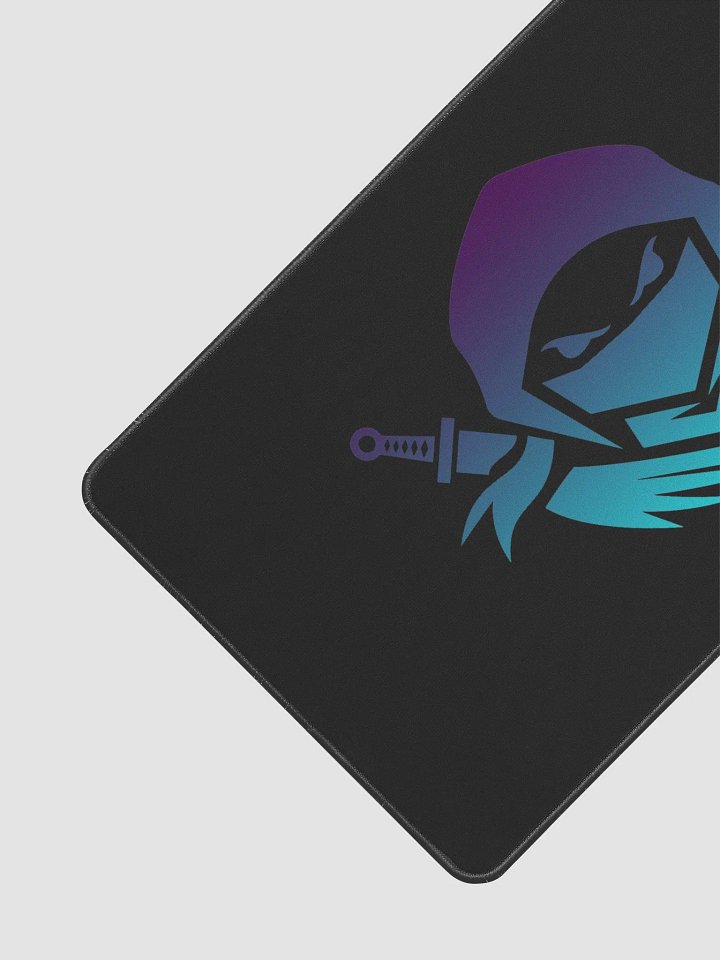 SiViX Logo Desk Mat 12" x 22" (Black) product image (2)