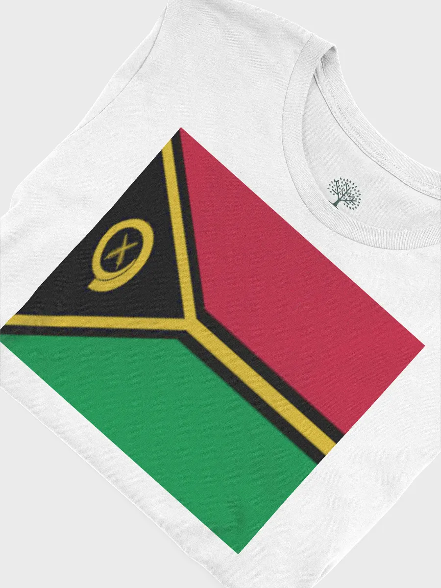 Exclusive Graphic Grove Supersoft Unisex Vanuatu Flag T-Shirt product image (7)