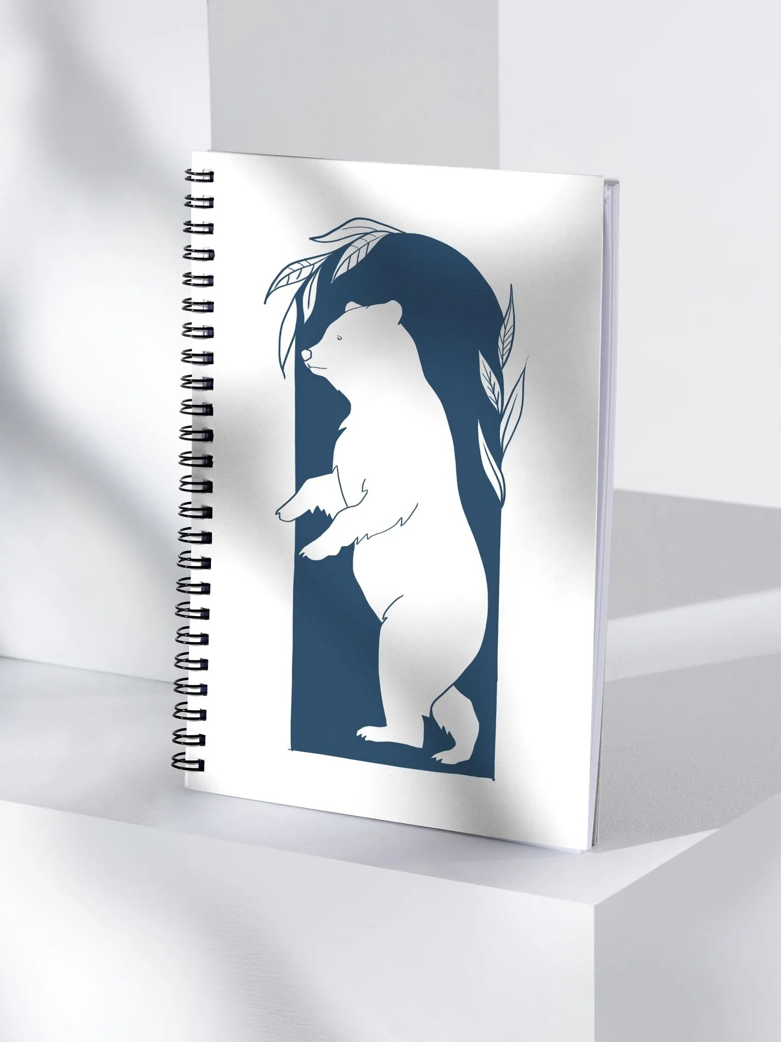 Walking Bear Spiral Notebook product image (4)