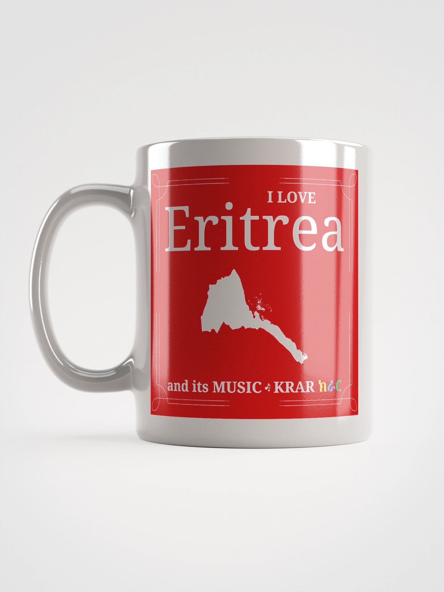 #1 ERITREA Geʽez Mug product image (1)