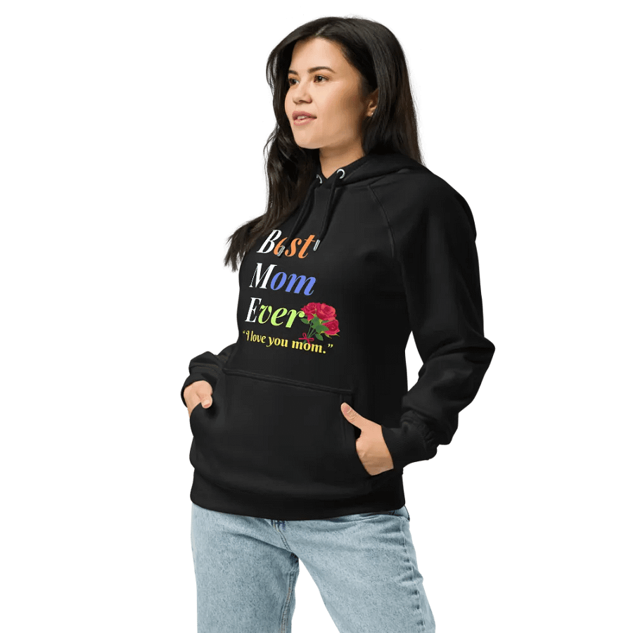 Best Mom Ever SOL'S Unisex Eco Raglan Hoodie product image (8)