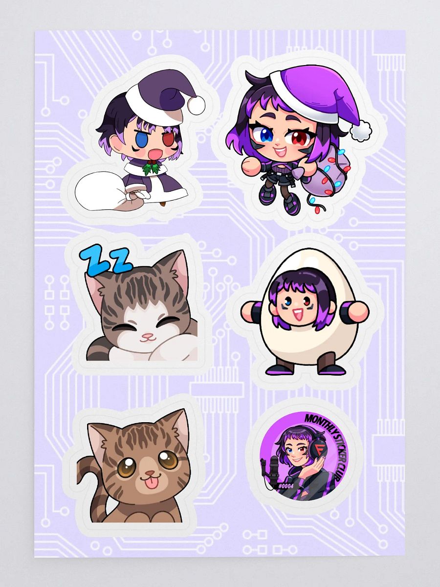 Monthly Sticker Club - December 2023 product image (3)