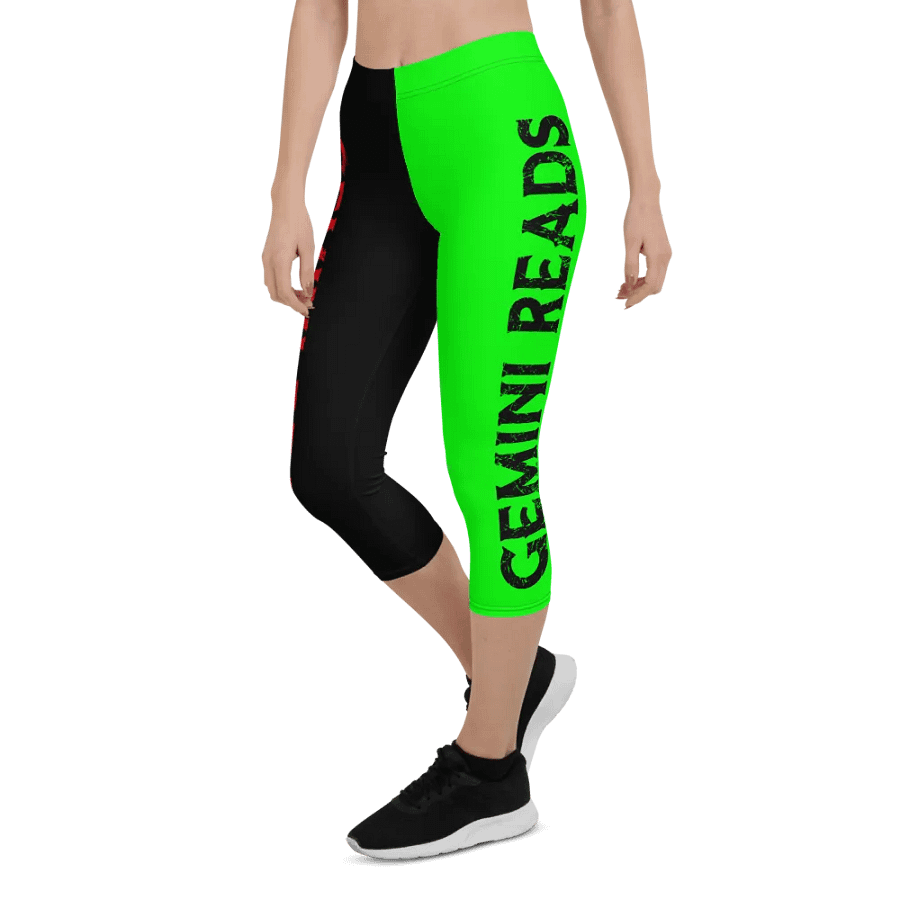 Capri Two Tone Leggings Version 2 product image (6)
