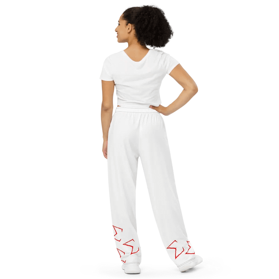 Sigma Pattern Wide-Leg Pants product image (4)