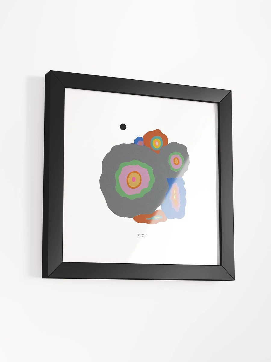 Abstract Stones Square Framed Matte Print product image (33)