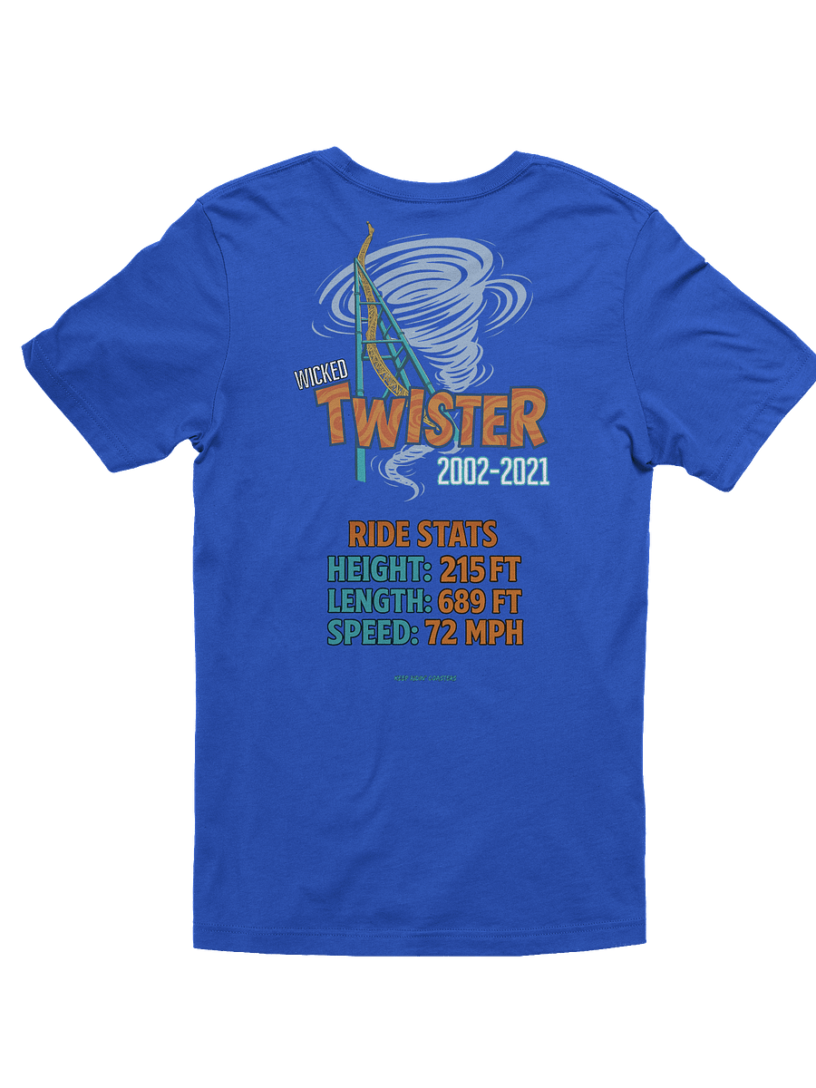 Wicked Twister 2002-2021 Roller Coaster T-Shirt product image (10)