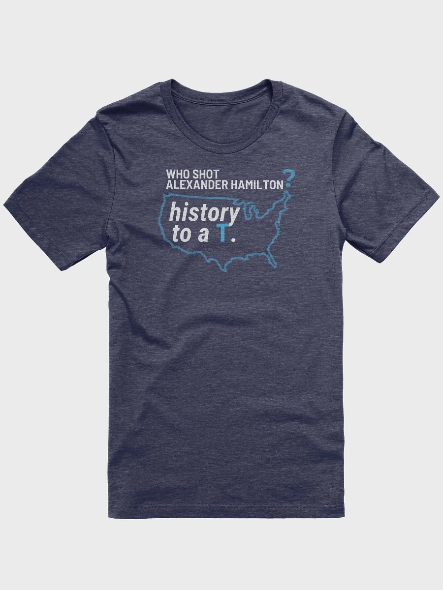 History to a T - Bella + Canvas product image (1)