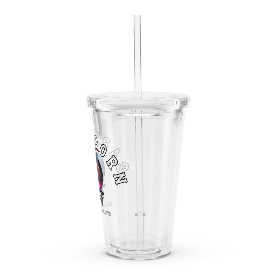 Capricorn - Zodiac Double Wall Clear Plastic Tumbler product image (4)