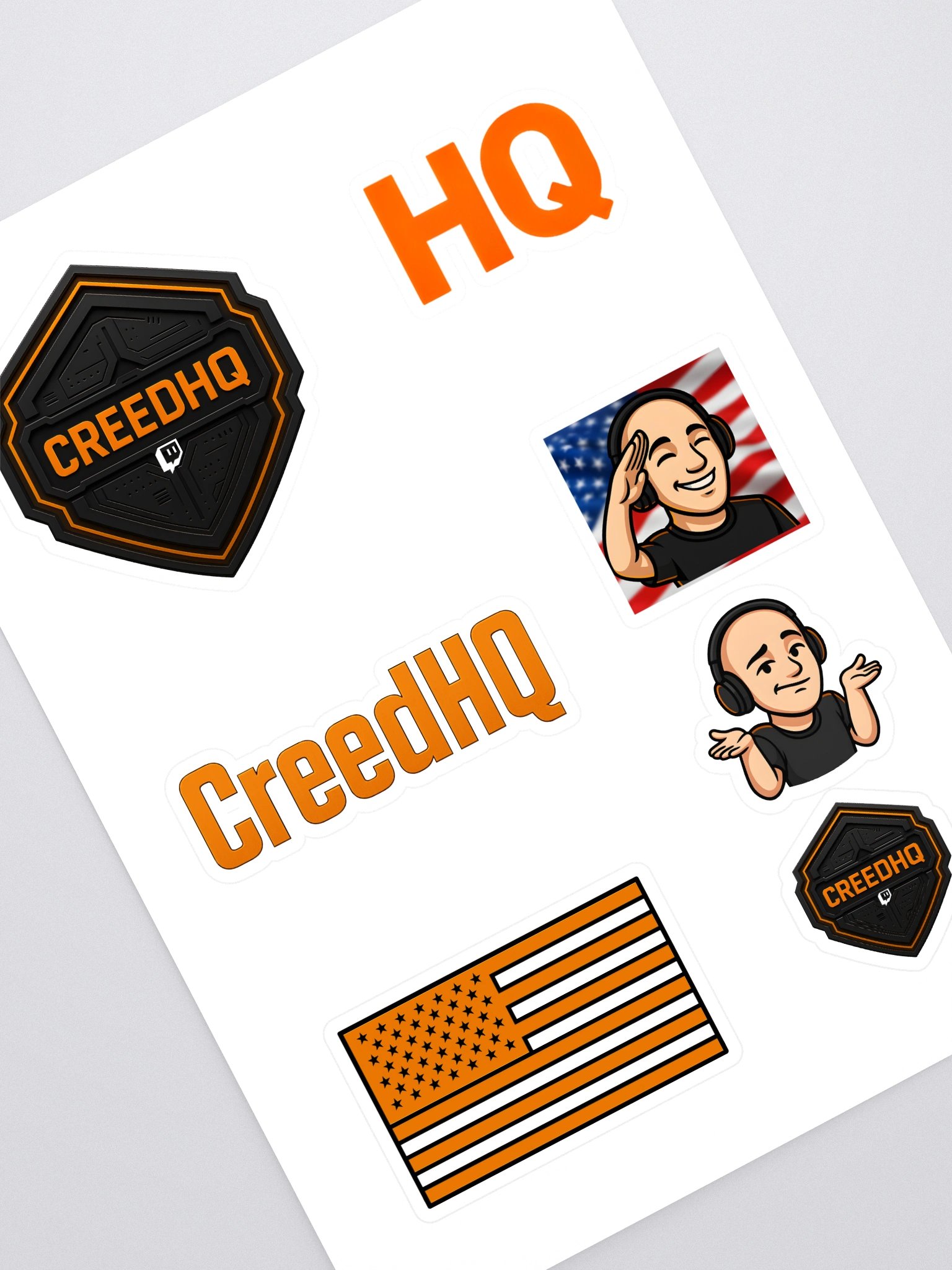 CreedHQ Sticker Sheet product image (1)