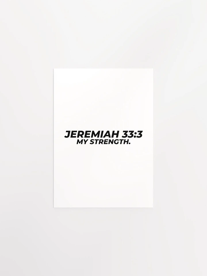 JEREMIAH 33:3 – MY STRENGTH. product image (1)