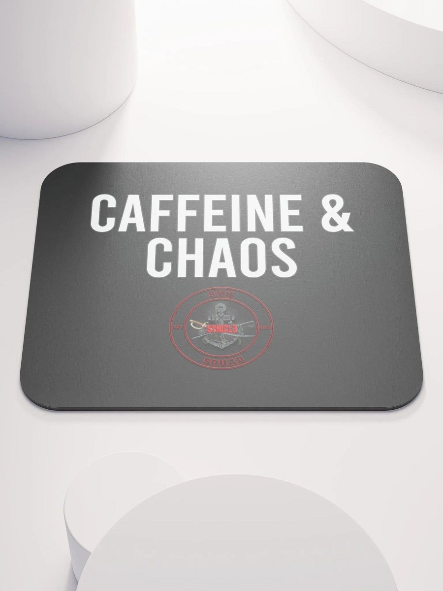 Caffeine & Chaos - Mouse Pad product image (3)