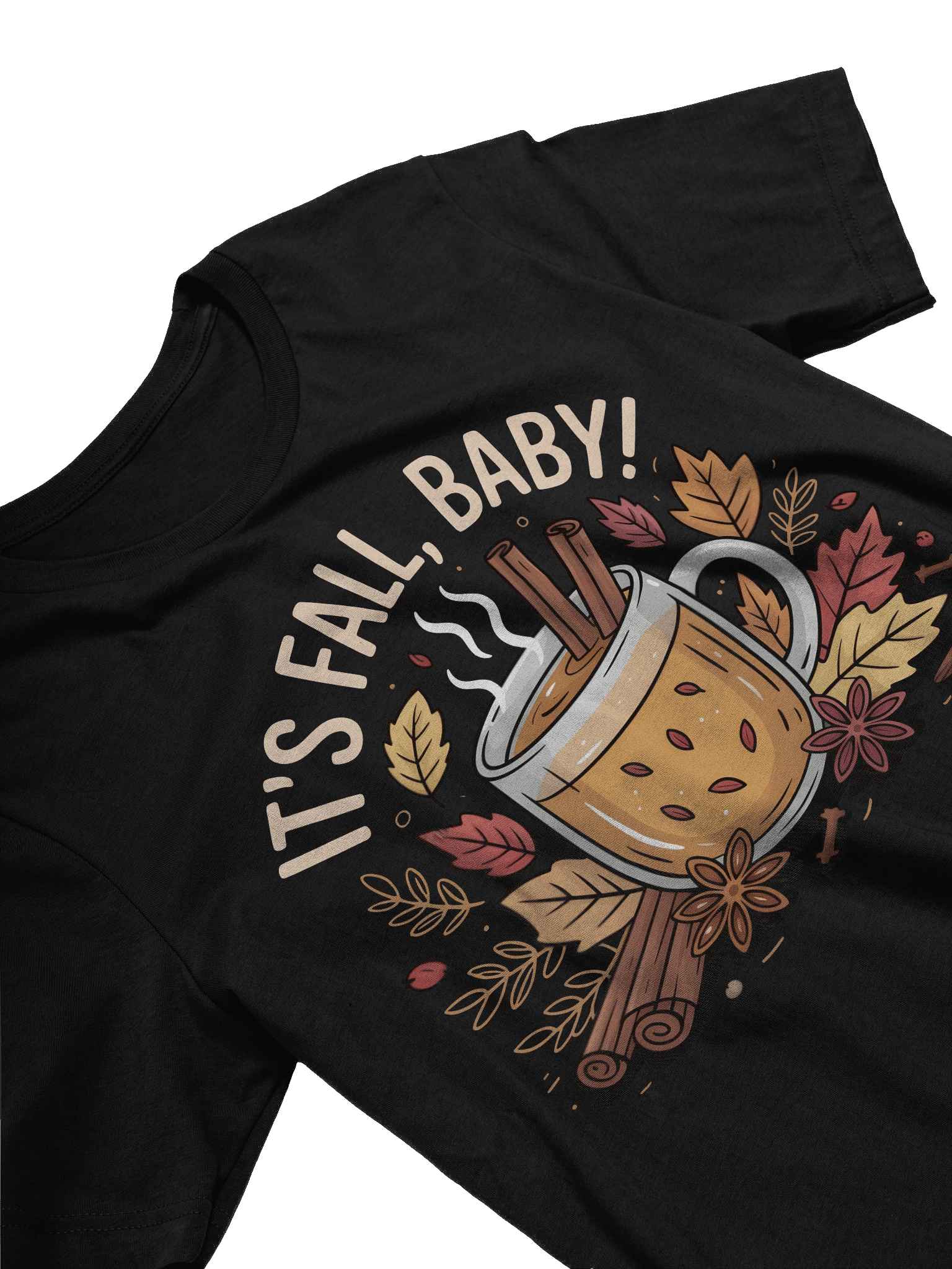 Fall Vibes Cinnamon Mug T-Shirt product image (3)