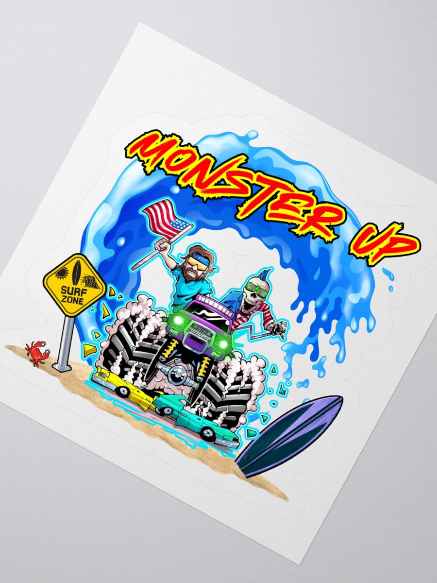 MONSTER UP STICKER product image (6)