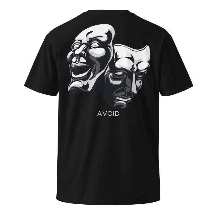 AVOID Dual Mask Unisex Premium T-Shirt product image (2)