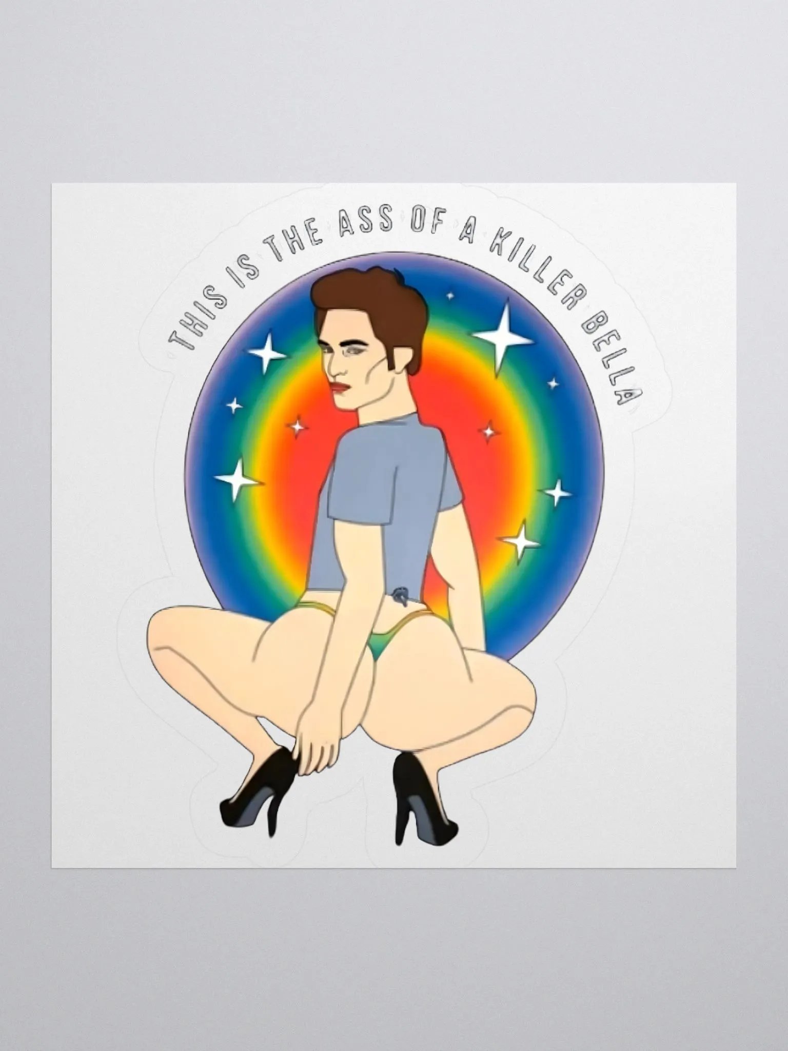 This Is The Ass Of A Killer Bella Sticker product image (1)