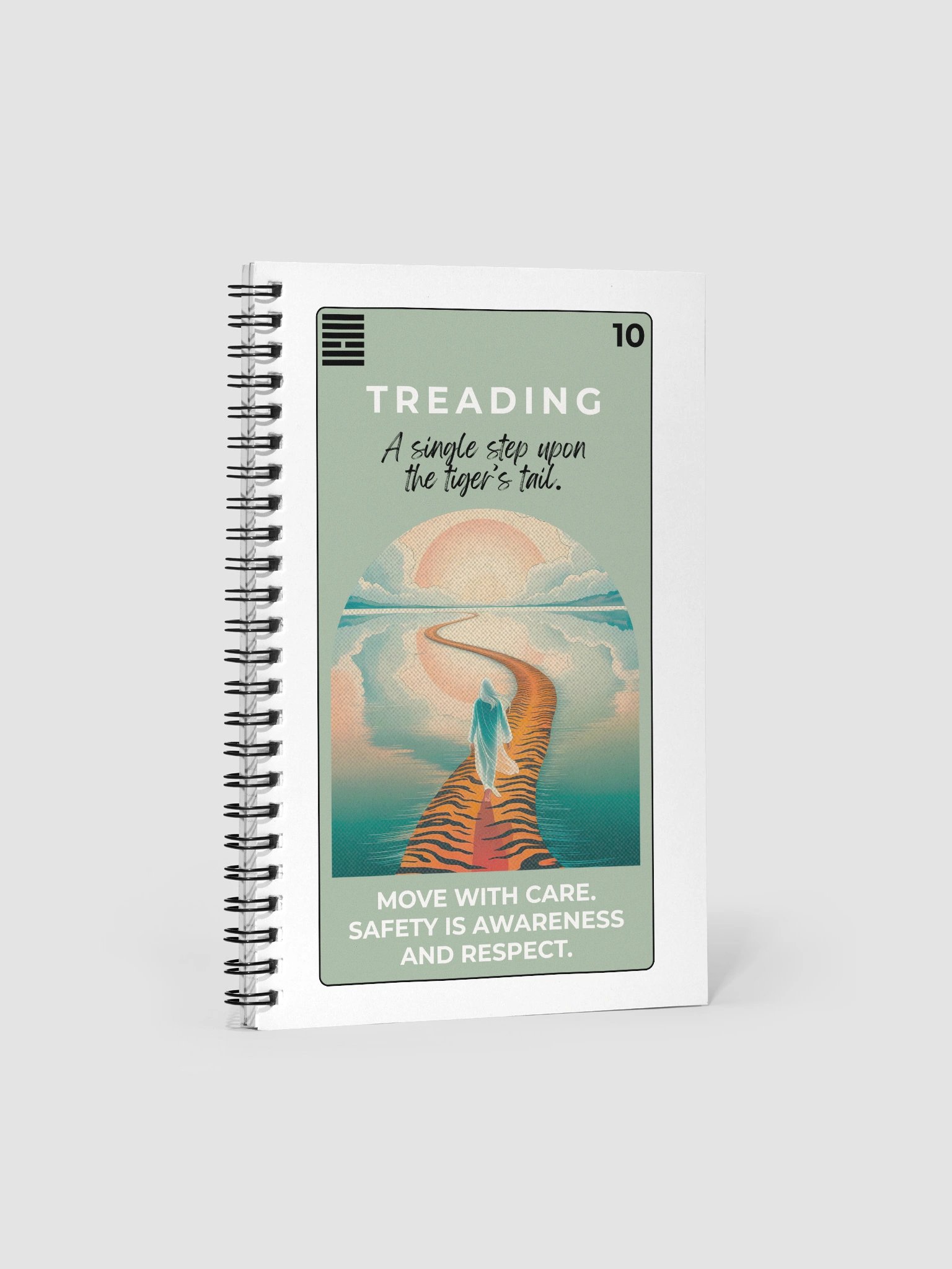I Ching 10 Treading Notebook (Human Design Gate 10) product image (1)
