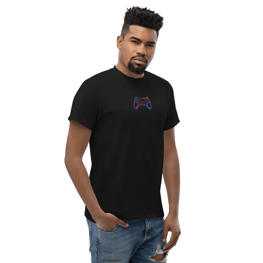 Neon Controller Heavyweight Embroidered T-Shirt product image (9)