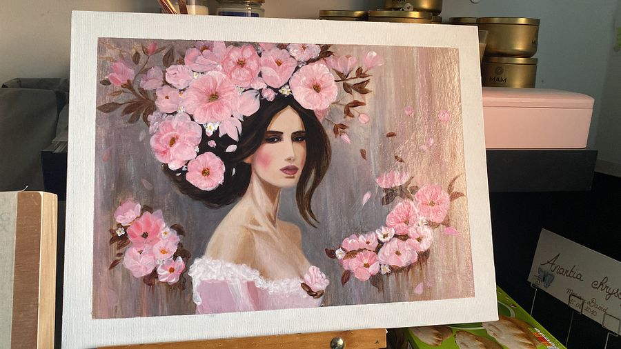 Blushing Beauty Among Blossoms product image (5)