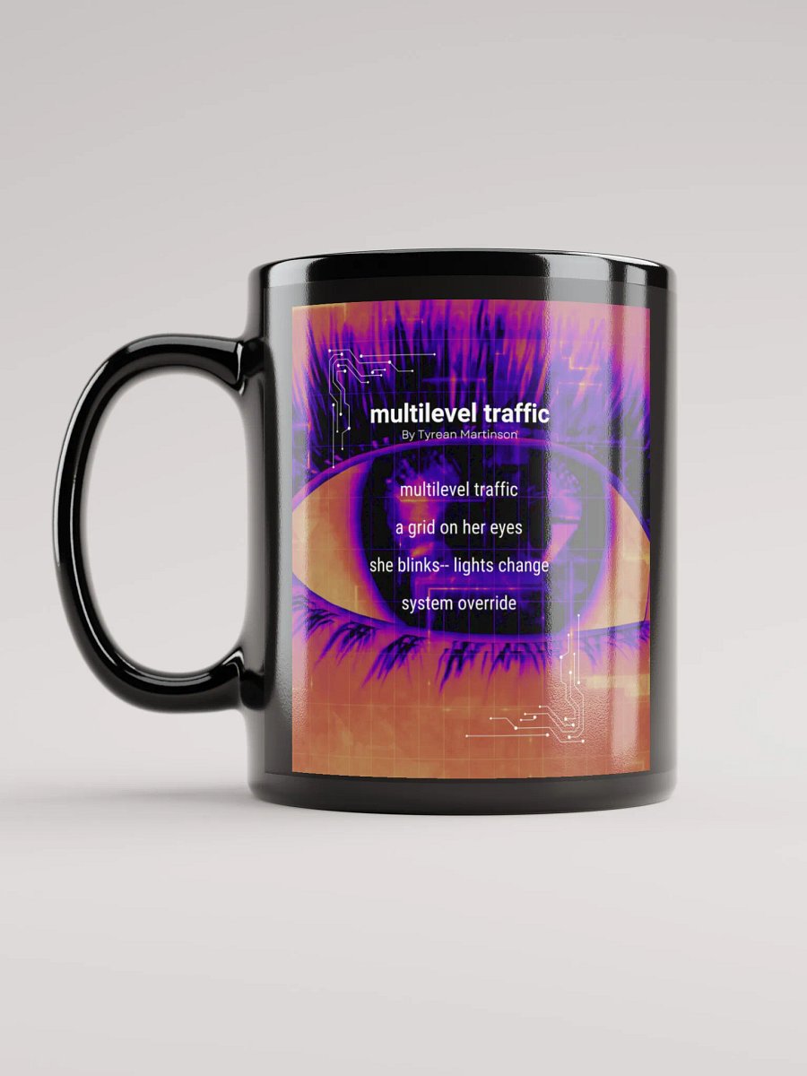 Glitch Chic: “multilevel traffic” Mug product image (12)