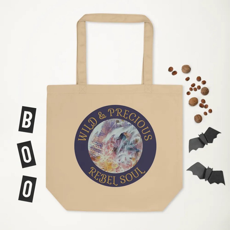 Wild and Precious Rebel Soul Circle 002 Eco Tote Bag product image (3)