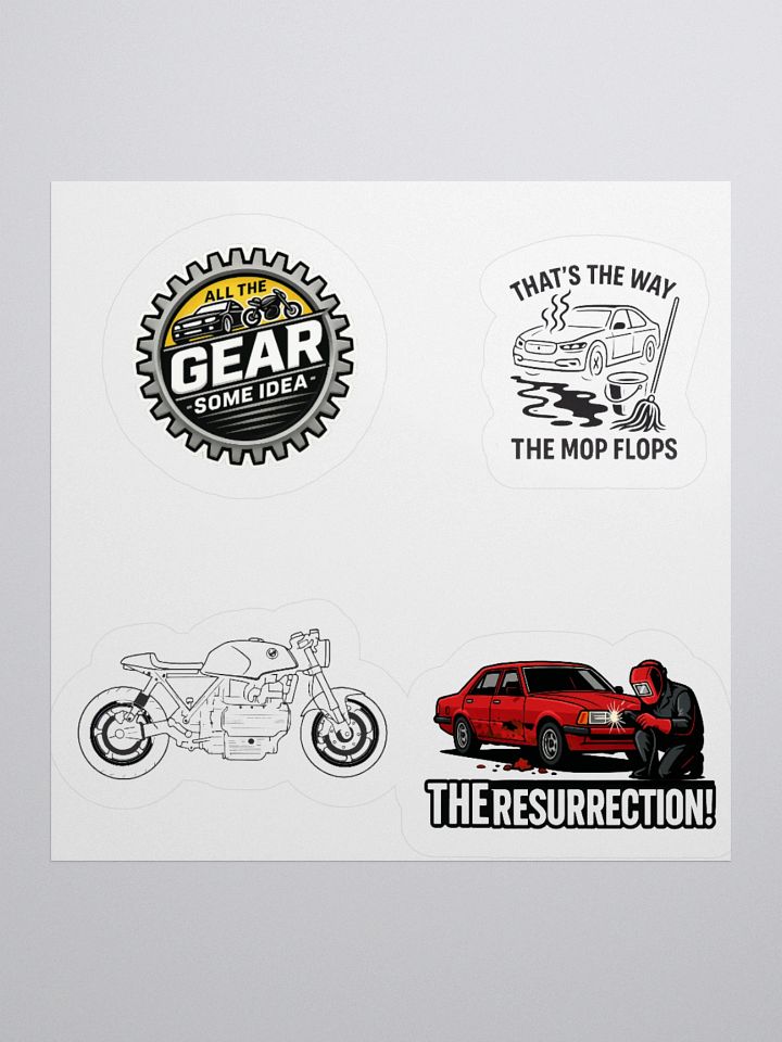 All The Gear Some Idea Sticker Kit product image (1)
